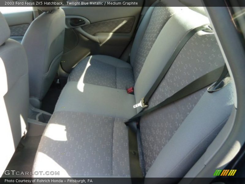 Twilight Blue Metallic / Medium Graphite 2003 Ford Focus ZX5 Hatchback