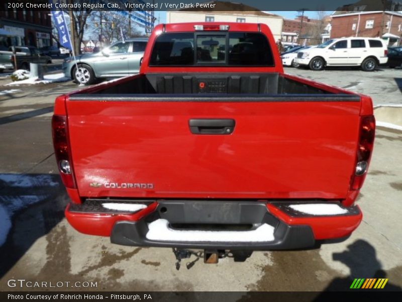 Victory Red / Very Dark Pewter 2006 Chevrolet Colorado Regular Cab