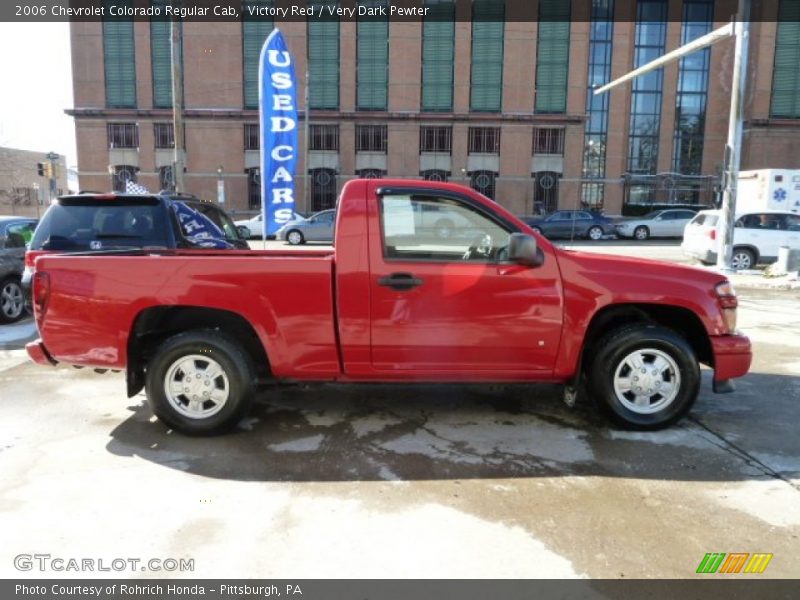 Victory Red / Very Dark Pewter 2006 Chevrolet Colorado Regular Cab