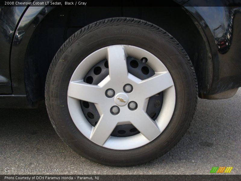 Black / Gray 2008 Chevrolet Cobalt LT Sedan