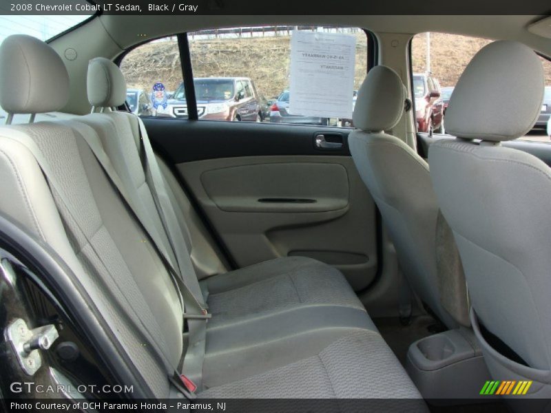 Black / Gray 2008 Chevrolet Cobalt LT Sedan