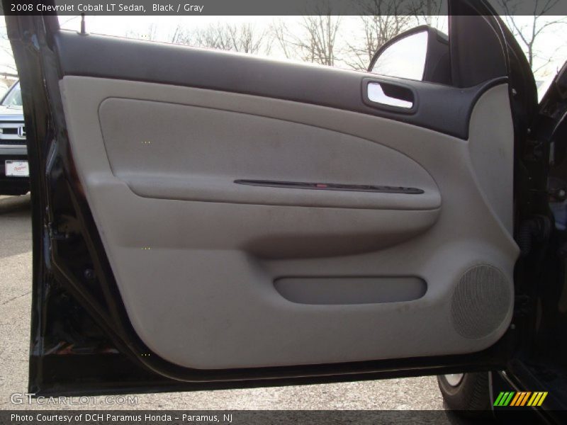 Black / Gray 2008 Chevrolet Cobalt LT Sedan