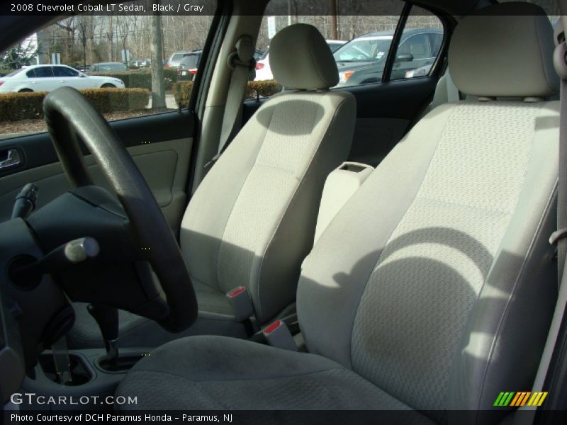 Black / Gray 2008 Chevrolet Cobalt LT Sedan