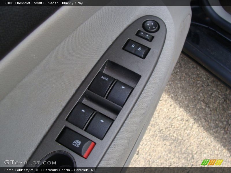 Black / Gray 2008 Chevrolet Cobalt LT Sedan