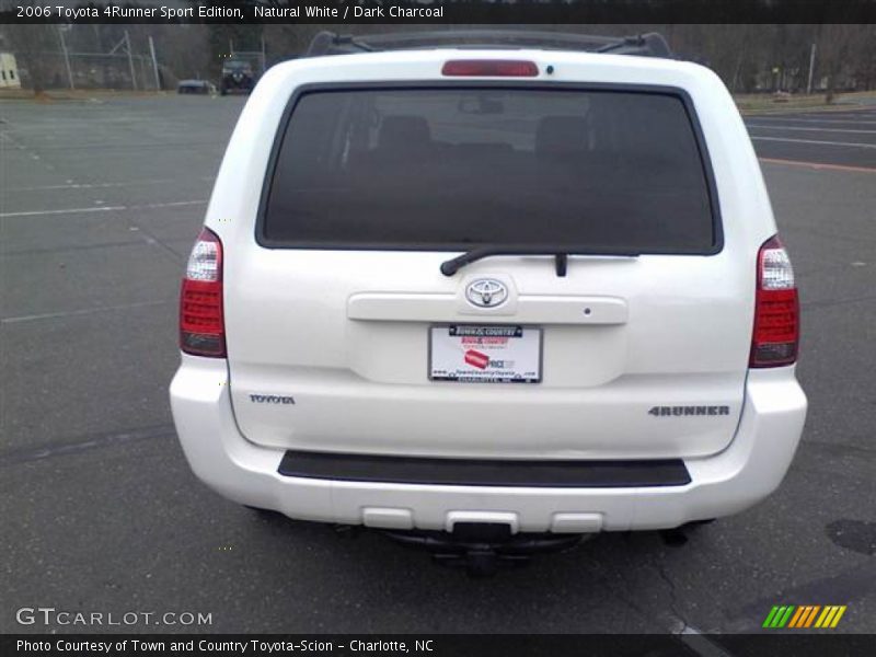 Natural White / Dark Charcoal 2006 Toyota 4Runner Sport Edition