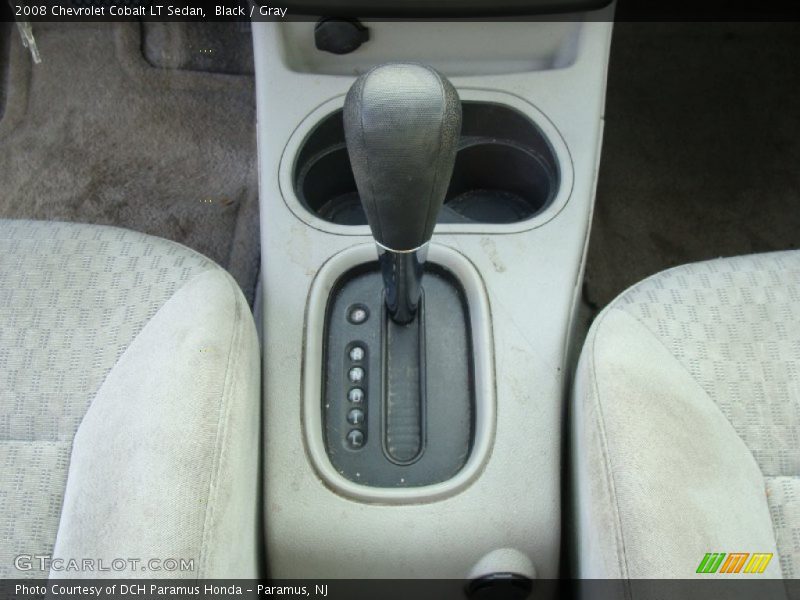 Black / Gray 2008 Chevrolet Cobalt LT Sedan