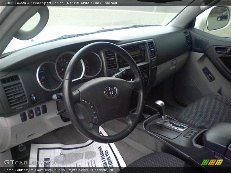 Natural White / Dark Charcoal 2006 Toyota 4Runner Sport Edition