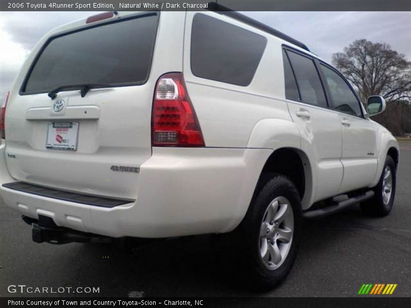 Natural White / Dark Charcoal 2006 Toyota 4Runner Sport Edition