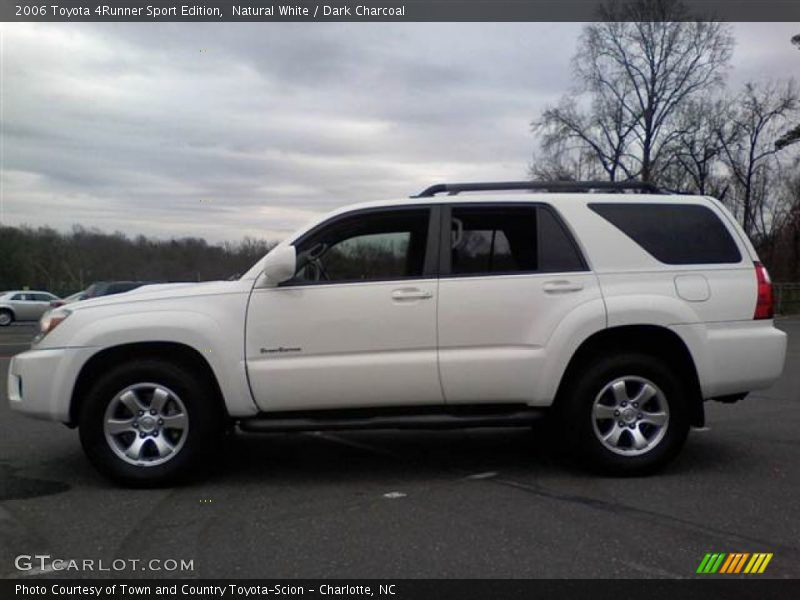 Natural White / Dark Charcoal 2006 Toyota 4Runner Sport Edition