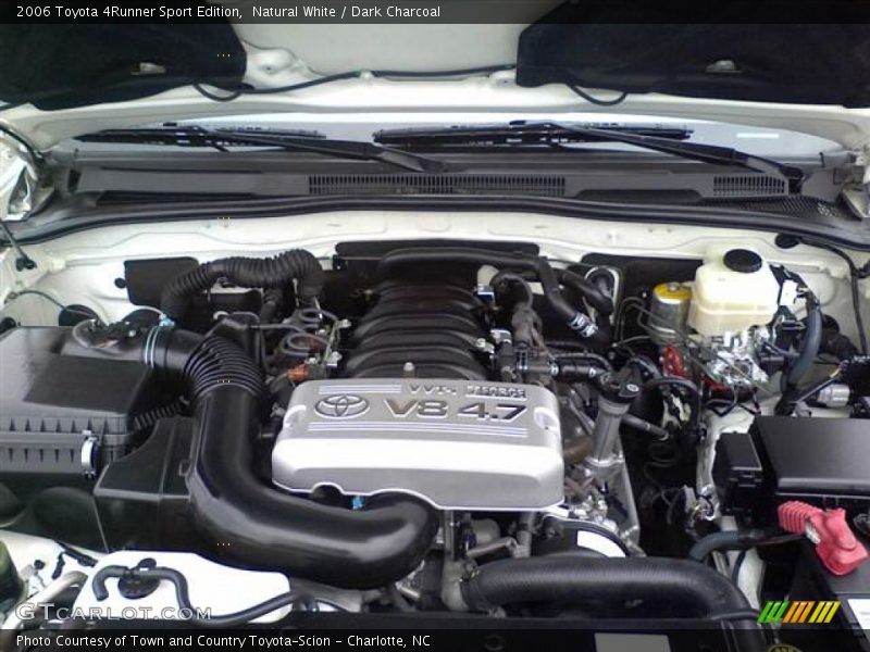 Natural White / Dark Charcoal 2006 Toyota 4Runner Sport Edition