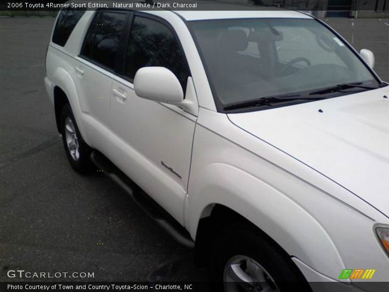 Natural White / Dark Charcoal 2006 Toyota 4Runner Sport Edition