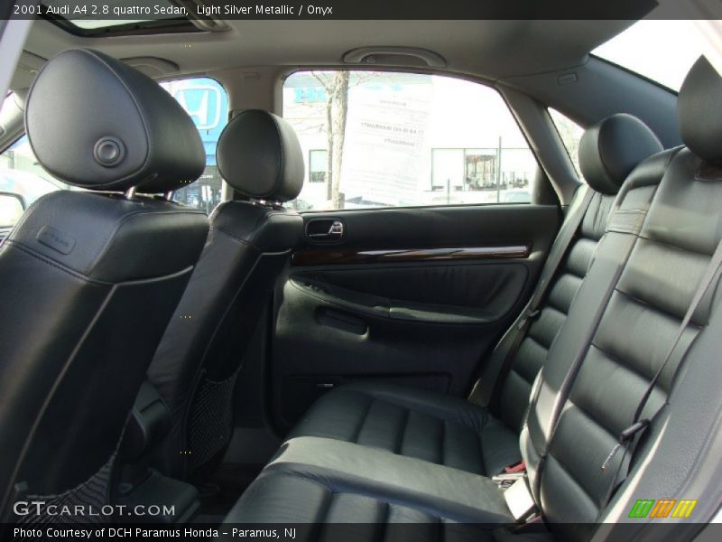 Light Silver Metallic / Onyx 2001 Audi A4 2.8 quattro Sedan