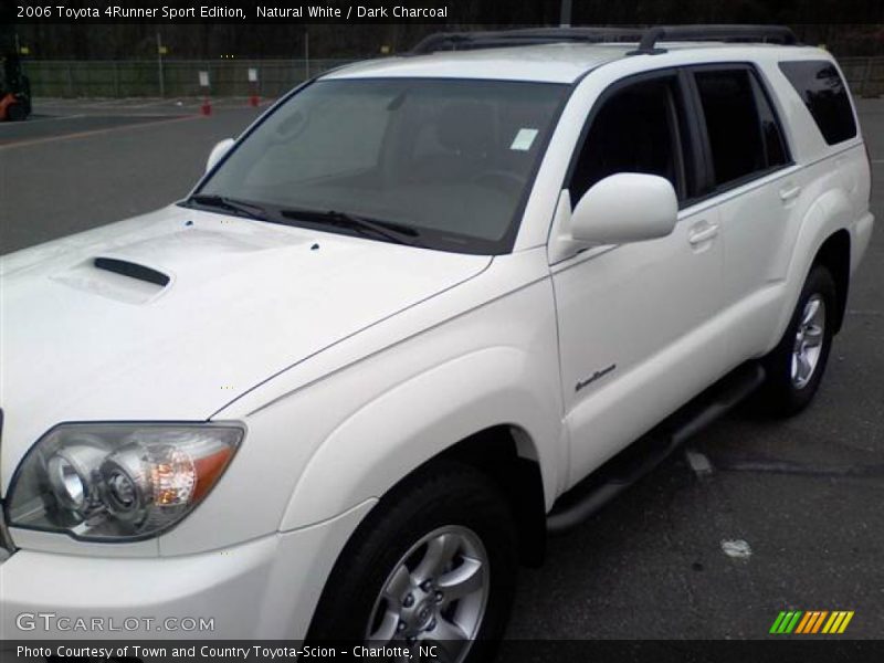 Natural White / Dark Charcoal 2006 Toyota 4Runner Sport Edition