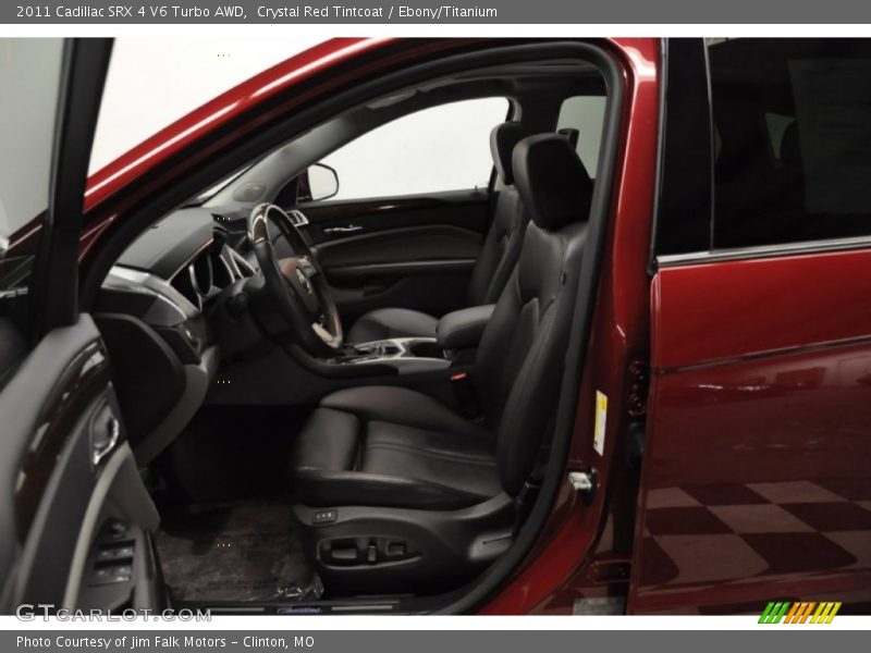 Crystal Red Tintcoat / Ebony/Titanium 2011 Cadillac SRX 4 V6 Turbo AWD