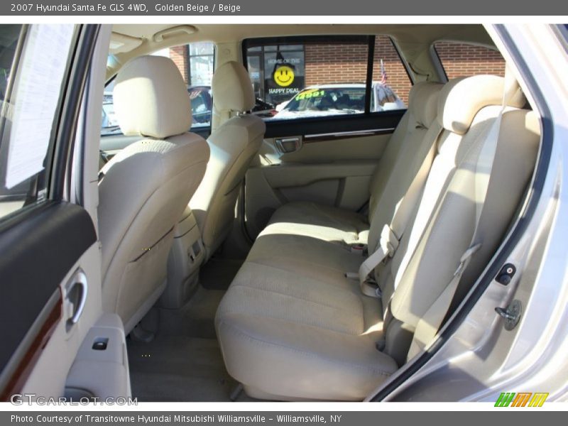 Golden Beige / Beige 2007 Hyundai Santa Fe GLS 4WD