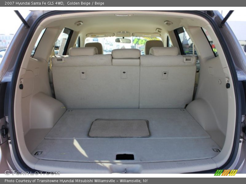 Golden Beige / Beige 2007 Hyundai Santa Fe GLS 4WD