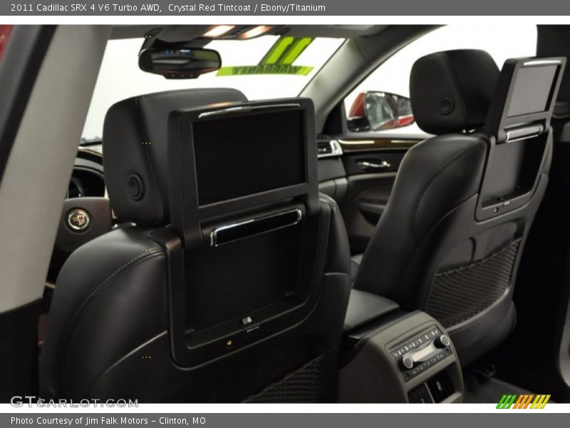 Crystal Red Tintcoat / Ebony/Titanium 2011 Cadillac SRX 4 V6 Turbo AWD