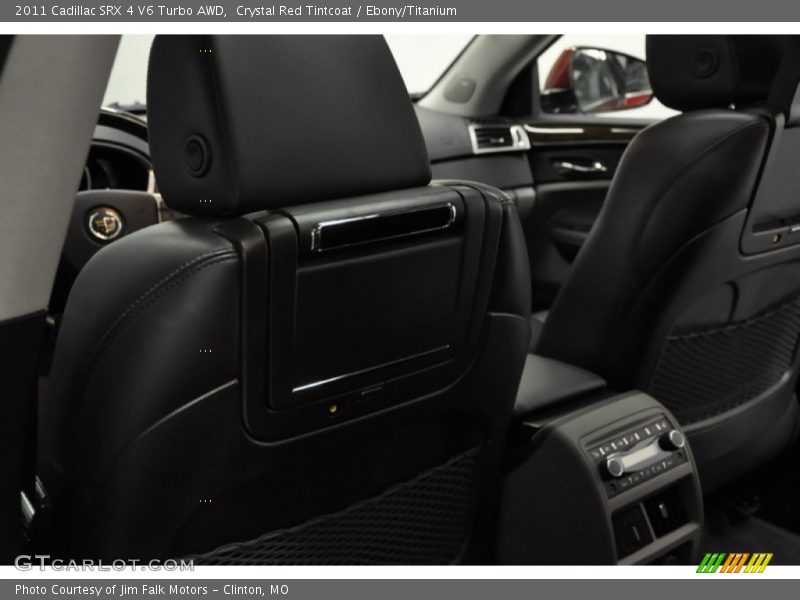 Crystal Red Tintcoat / Ebony/Titanium 2011 Cadillac SRX 4 V6 Turbo AWD