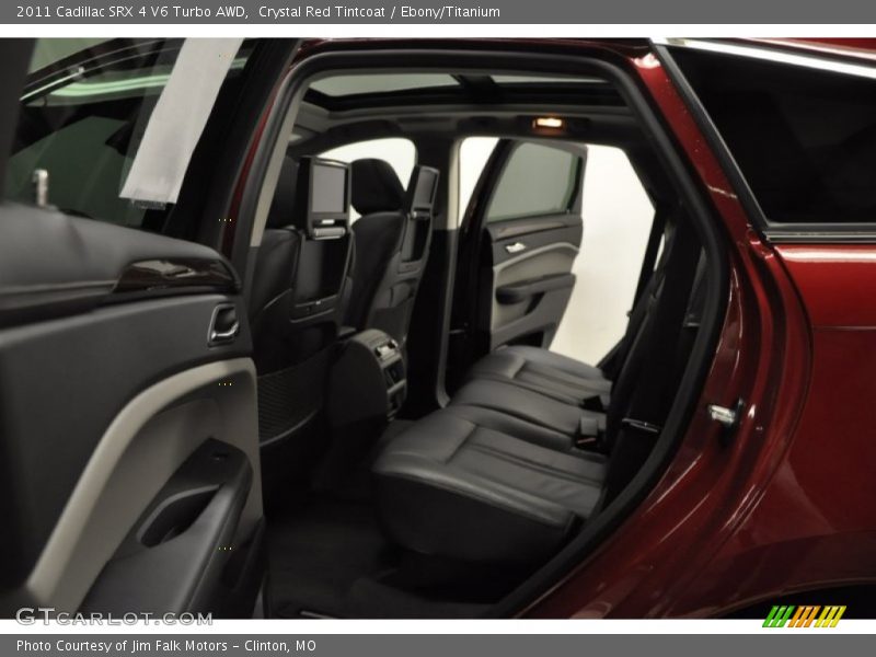 Crystal Red Tintcoat / Ebony/Titanium 2011 Cadillac SRX 4 V6 Turbo AWD