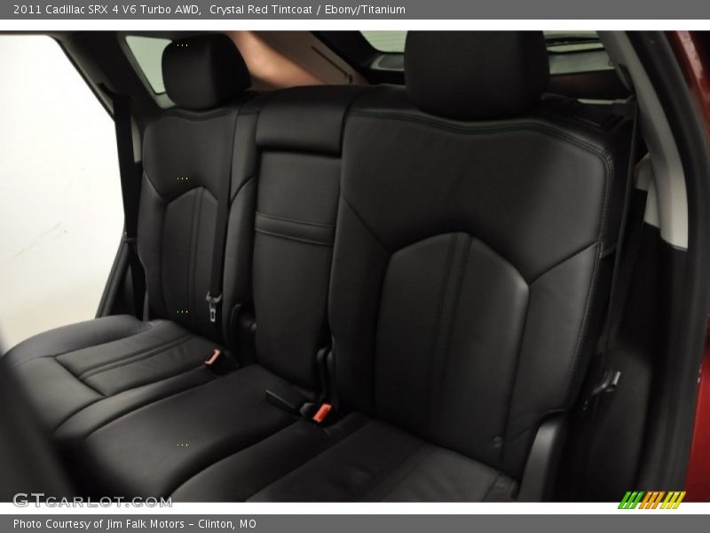 Crystal Red Tintcoat / Ebony/Titanium 2011 Cadillac SRX 4 V6 Turbo AWD