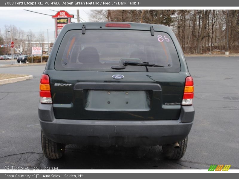 Aspen Green Metallic / Medium Dark Pebble 2003 Ford Escape XLS V6 4WD