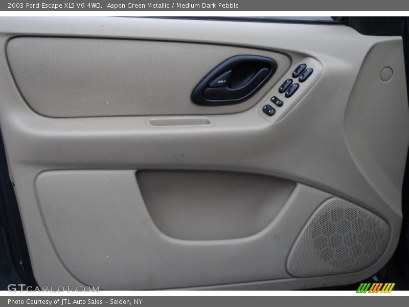 Aspen Green Metallic / Medium Dark Pebble 2003 Ford Escape XLS V6 4WD