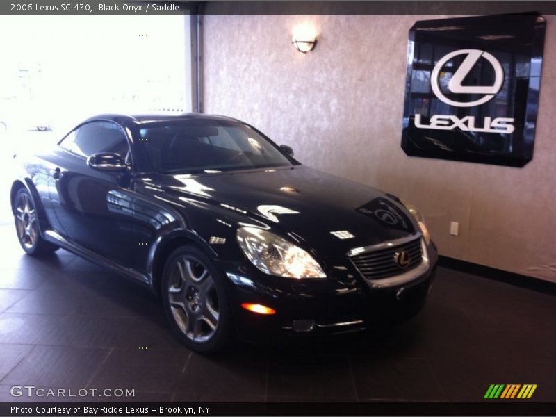 Black Onyx / Saddle 2006 Lexus SC 430