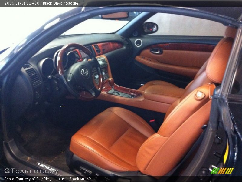 Black Onyx / Saddle 2006 Lexus SC 430