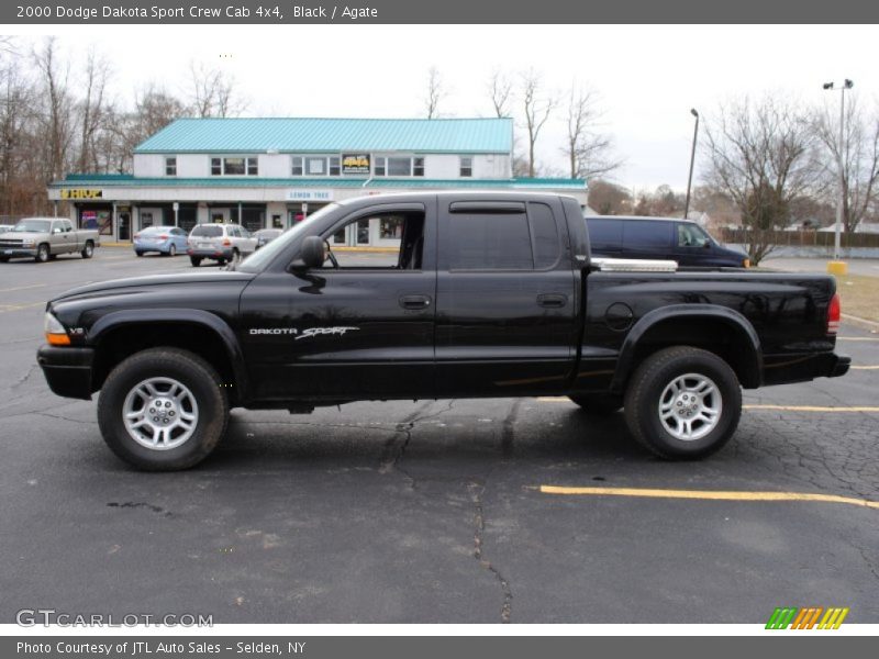 Black / Agate 2000 Dodge Dakota Sport Crew Cab 4x4