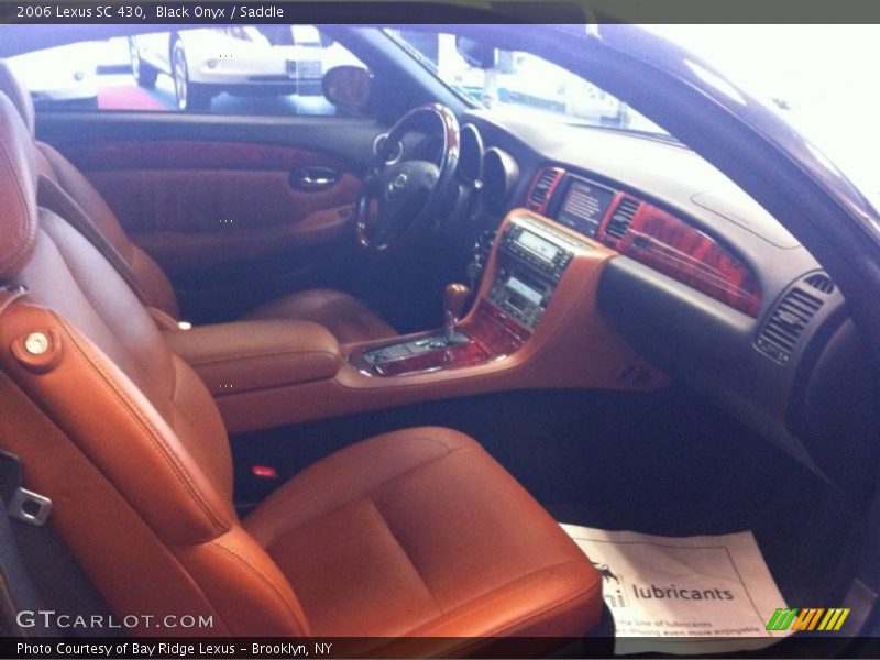 Black Onyx / Saddle 2006 Lexus SC 430