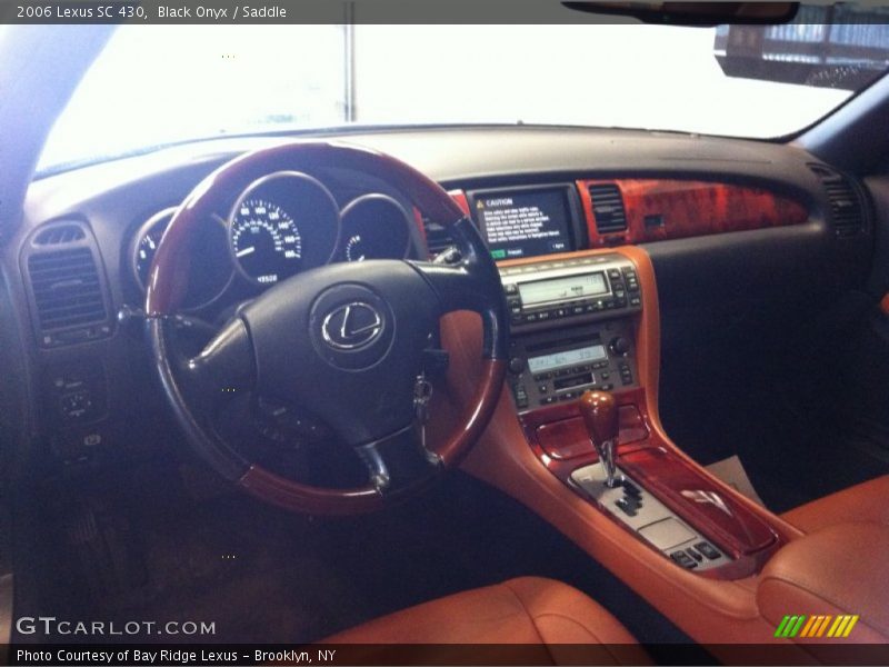 Black Onyx / Saddle 2006 Lexus SC 430