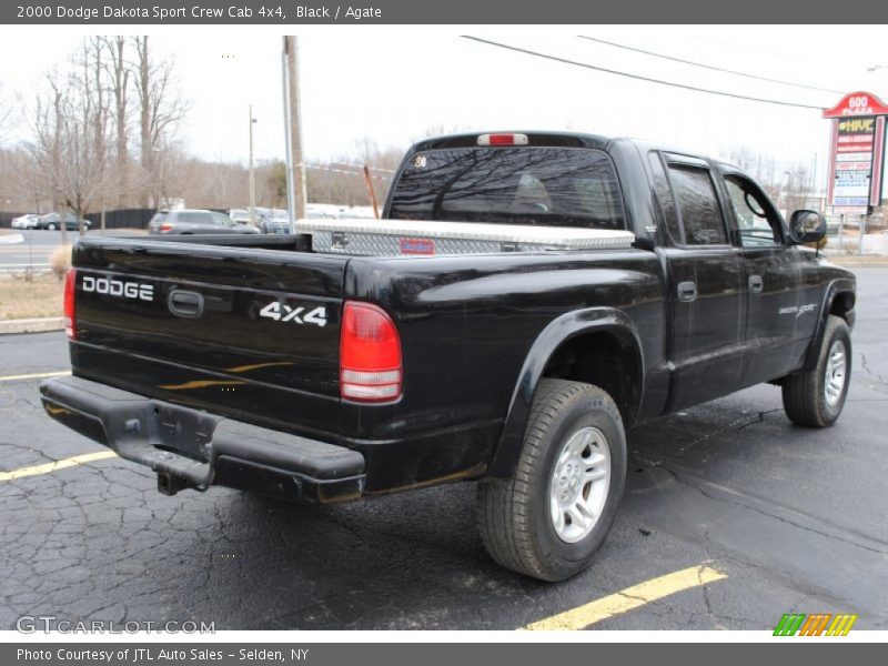 Black / Agate 2000 Dodge Dakota Sport Crew Cab 4x4