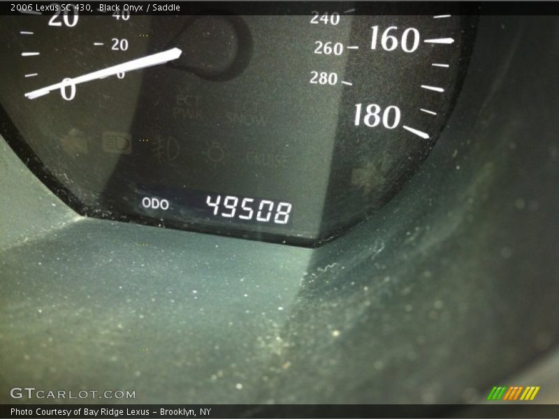 Black Onyx / Saddle 2006 Lexus SC 430