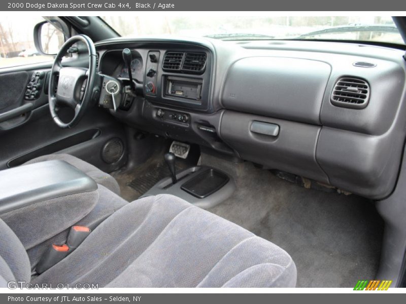 Black / Agate 2000 Dodge Dakota Sport Crew Cab 4x4