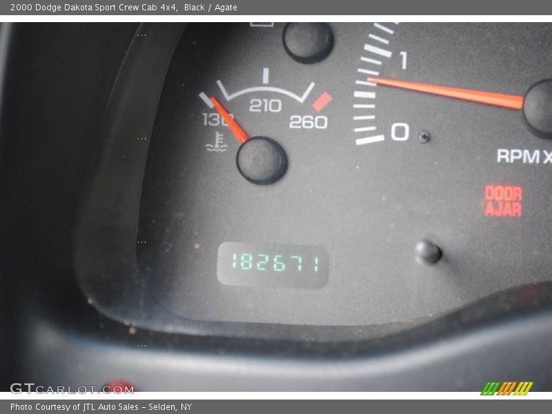 Black / Agate 2000 Dodge Dakota Sport Crew Cab 4x4