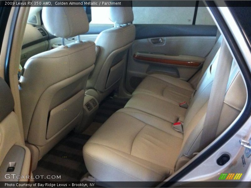 Golden Almond Metallic / Parchment 2009 Lexus RX 350 AWD