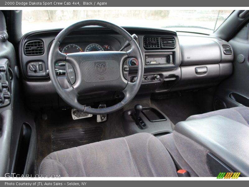 Black / Agate 2000 Dodge Dakota Sport Crew Cab 4x4