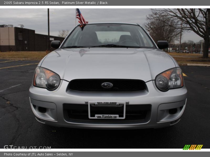 Platinum Silver Metallic / Black 2005 Subaru Impreza 2.5 RS Sedan