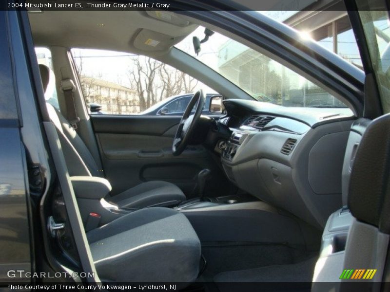 Thunder Gray Metallic / Gray 2004 Mitsubishi Lancer ES