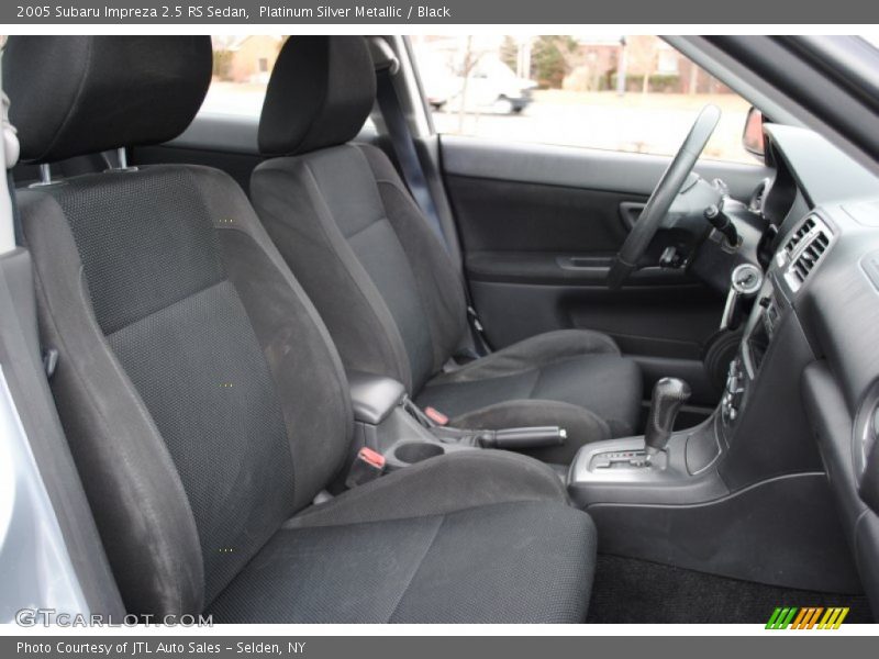 Platinum Silver Metallic / Black 2005 Subaru Impreza 2.5 RS Sedan