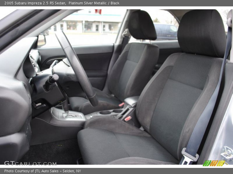  2005 Impreza 2.5 RS Sedan Black Interior