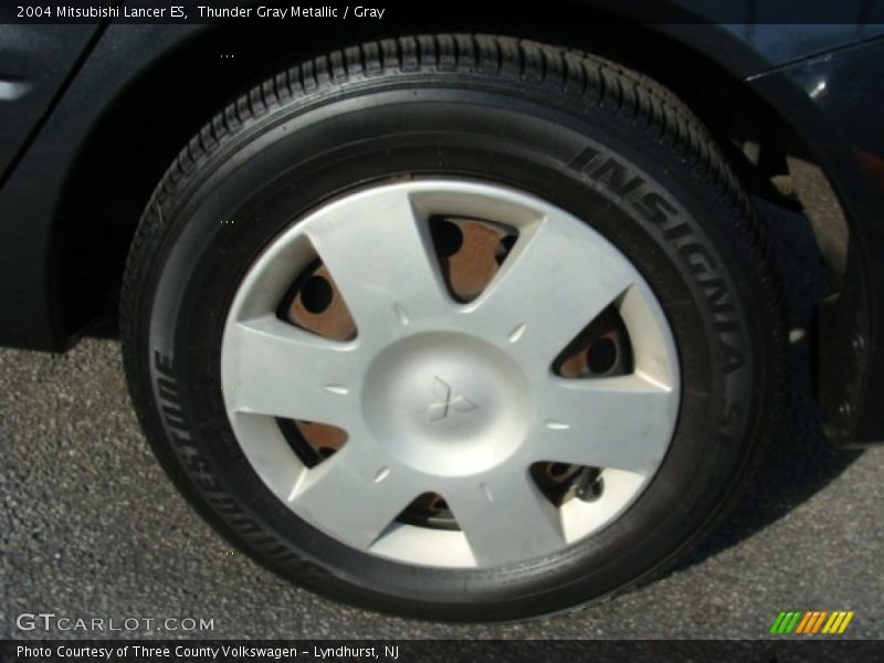 Thunder Gray Metallic / Gray 2004 Mitsubishi Lancer ES