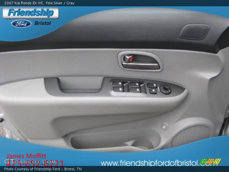 Fine Silver / Gray 2007 Kia Rondo EX V6