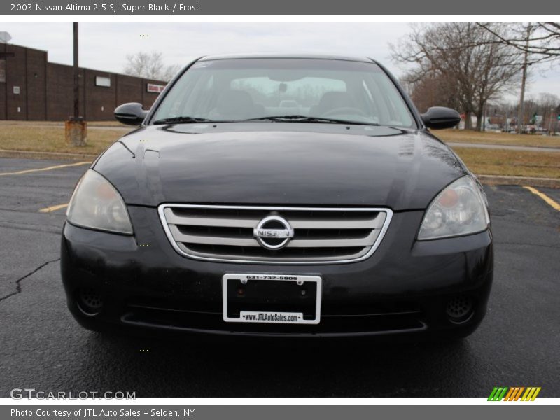 Super Black / Frost 2003 Nissan Altima 2.5 S