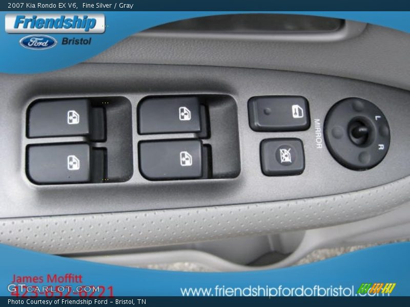 Fine Silver / Gray 2007 Kia Rondo EX V6