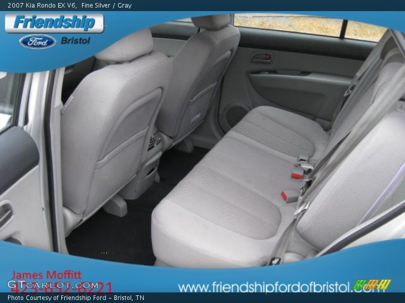 Fine Silver / Gray 2007 Kia Rondo EX V6