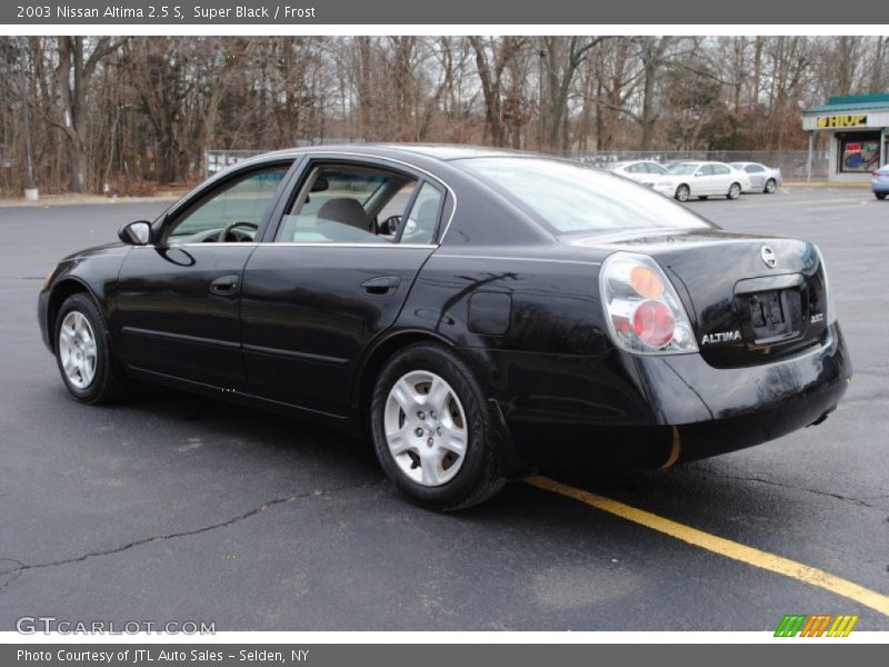 Super Black / Frost 2003 Nissan Altima 2.5 S