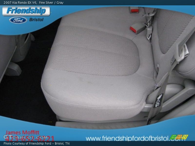 Fine Silver / Gray 2007 Kia Rondo EX V6