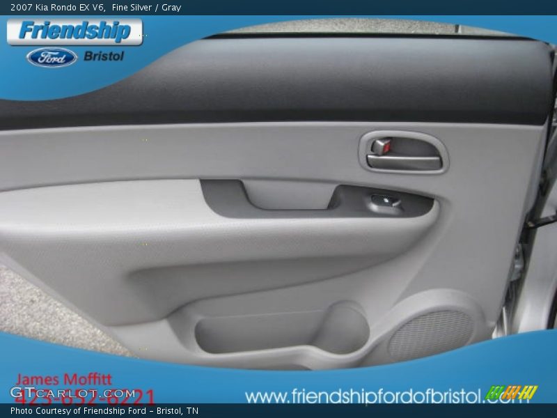 Fine Silver / Gray 2007 Kia Rondo EX V6