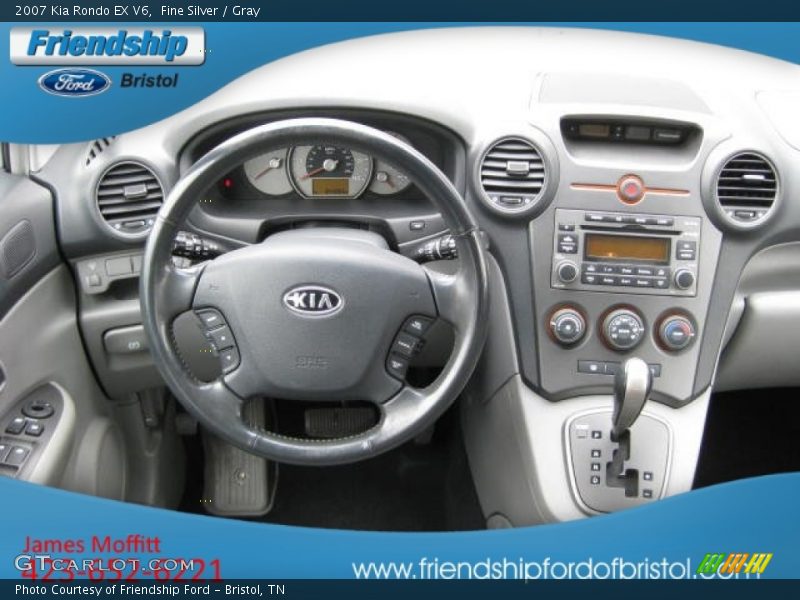 Fine Silver / Gray 2007 Kia Rondo EX V6